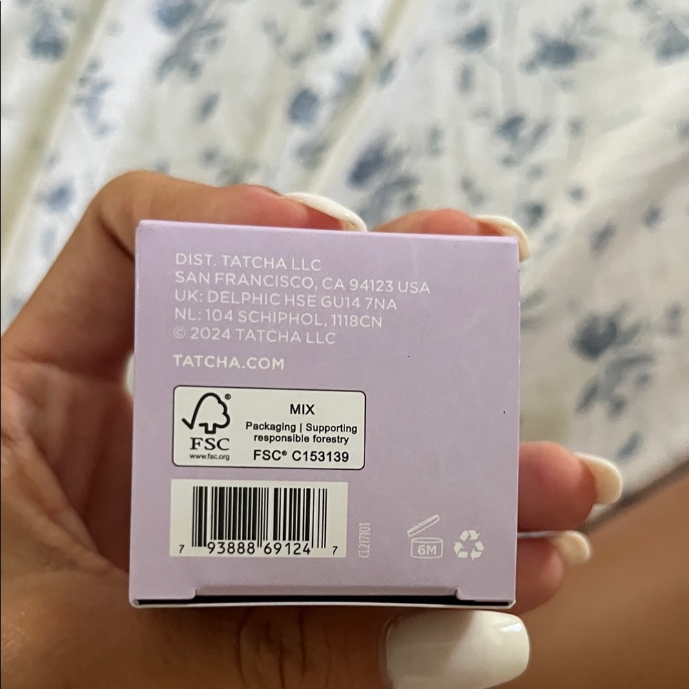 Tatcha Kissu Lip Mask in Peachy Pink - Picture 3 of 5